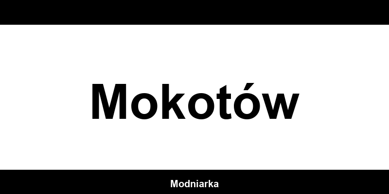 Kontakt MANGO – Sklep w Mokotów
