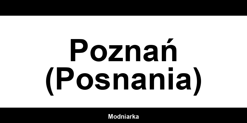 Kontakt MANGO – Sklep w Poznań (Posnania)